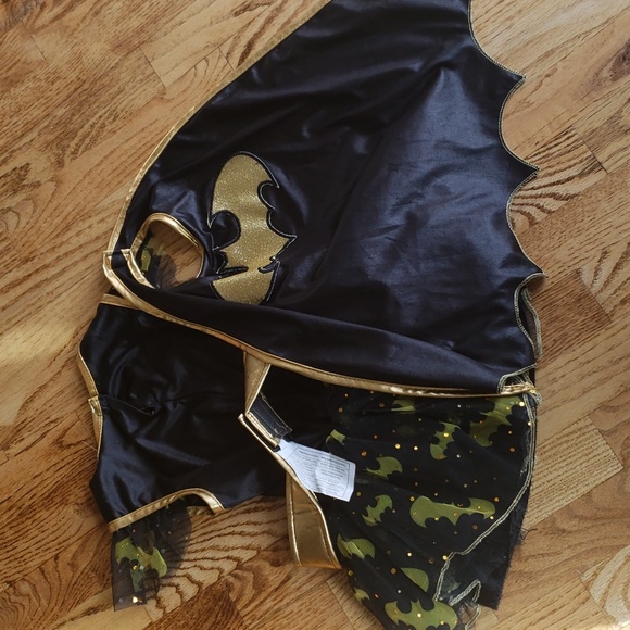 (3-4Y) Cosplay Fit & Flare Batgirl Batman DCU DC 3 Pc Superhero Girlhoodcore - Picture 9 of 9